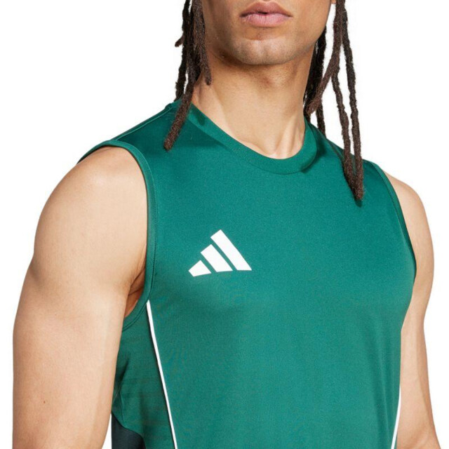 Adidas Heren tiro 25 wedstrijdshirt zonder mouwen UTPP4691_green large