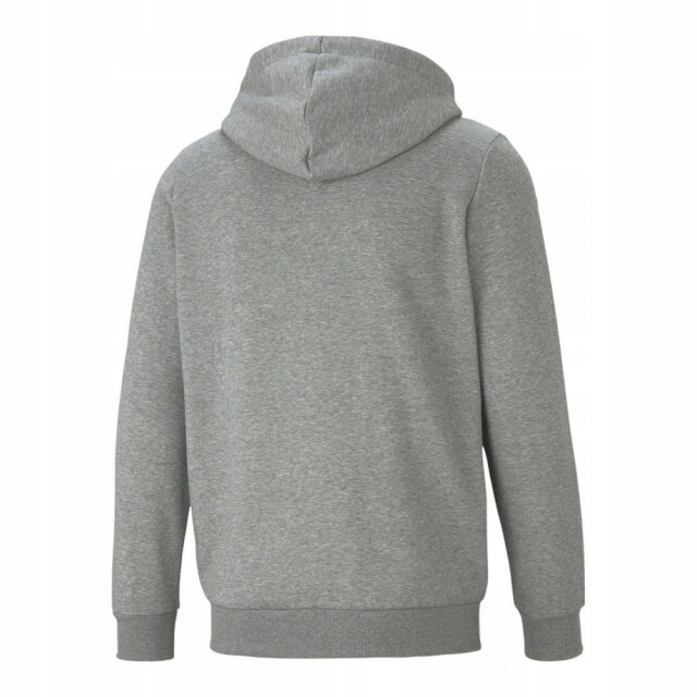 Puma Heren essential big logo evening full zip hoodie UTPP4955_grey large