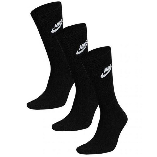 Nike Uniseks adult essentials everyday socks set (set van 3) UTPP4880_black large