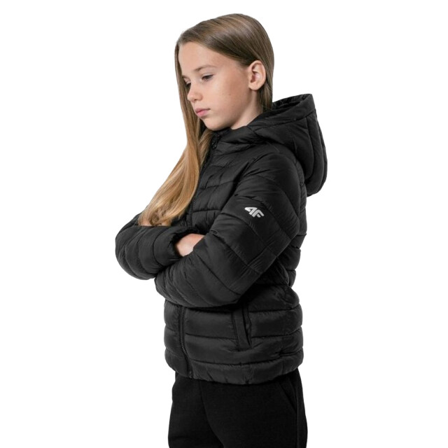 4F Meisjes hjz22 gewatteerde jas UTPP1762_black large