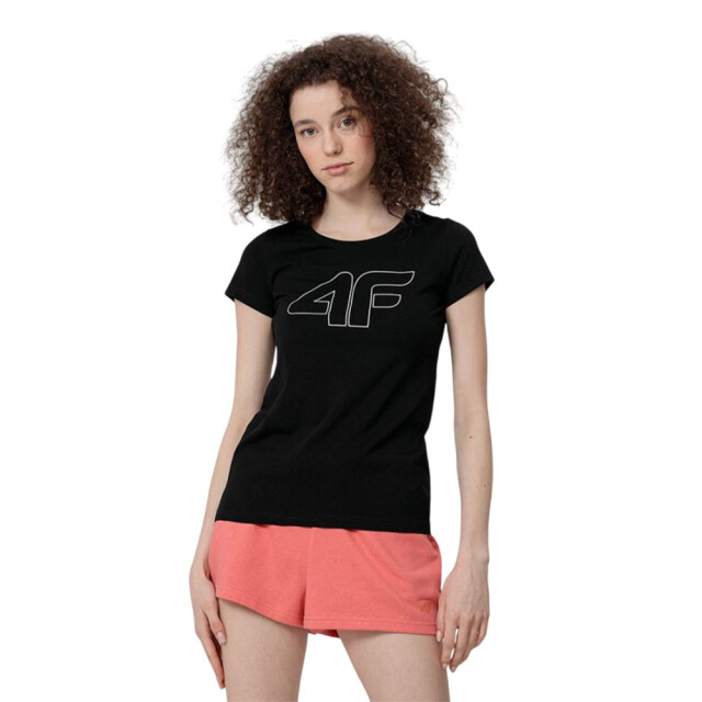 4F Dames h4l22-tsd353 t-shirt UTPP1541_black large