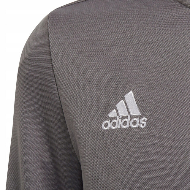 Adidas Kinder/kids entrada 22 sweatshirt met kwart ritssluiting UTPP1145_greysilver large