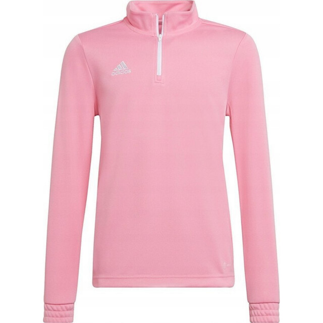 Adidas Kinder/kids entrada 22 sweatshirt met kwart ritssluiting UTPP1145_pink large