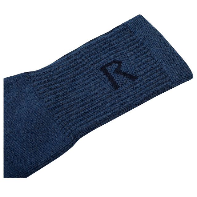 Regatta Geweldige outdoors heren katoenen rich casual sokken (3 per verpakking) UTRG786_navymarl large