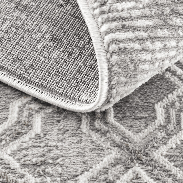 CaliCosy Vloerkleed rechthoekig grijs met beige en grijze motieven verona 3246601 large