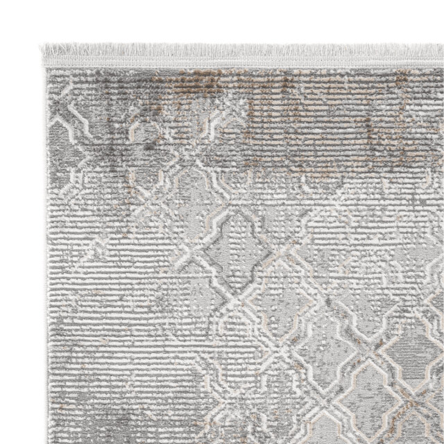 CaliCosy Vloerkleed rechthoekig grijs met beige en grijze motieven verona 3246603 large