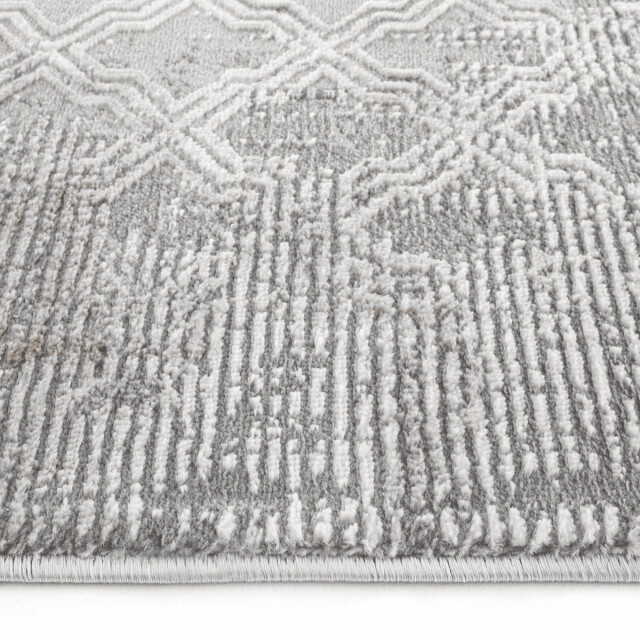 CaliCosy Vloerkleed rechthoekig grijs met beige en grijze motieven verona 3246603 large