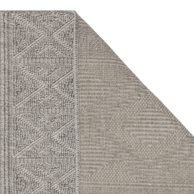 CaliCosy Vloerkleed rechthoekig met grijs ruitmotief aselya 3246577 large