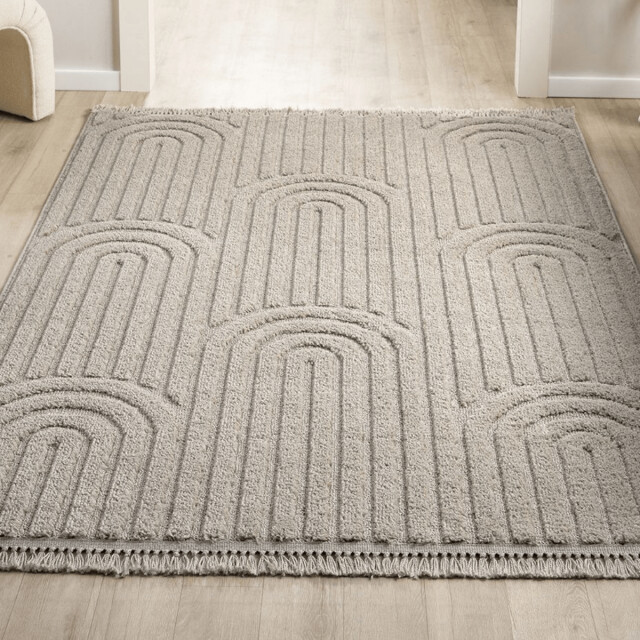 CaliCosy Vloerkleed rechthoekig met ingedrukte abstracte motieven janeiro 3246584 large