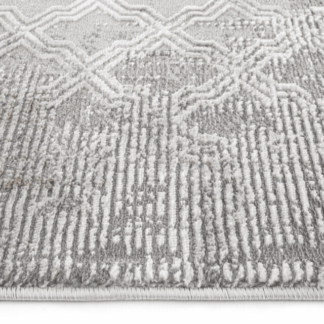 CaliCosy Vloerkleed rechthoekig grijs met beige en grijze motieven verona 3246602 large
