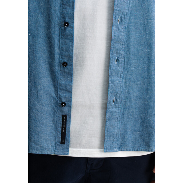 Butcher of Blue Aidan worker chambray shirt M2524005-817 large