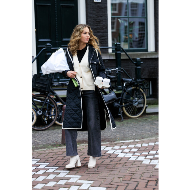 IVY BEAU Roya black/cream Roya Black/Cream large