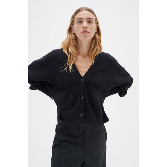 InWear Iw tenley ino-shape cardigan IW Tenley Ino-shape Cardigan/194008 Black large
