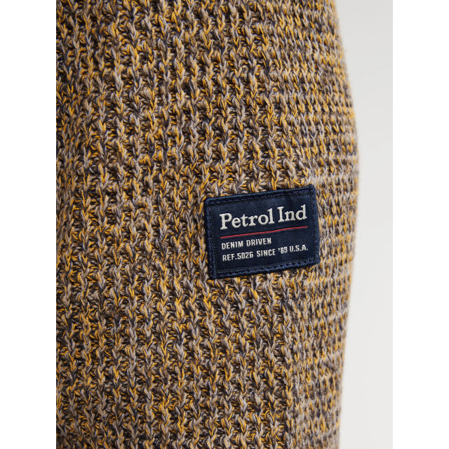 Petrol Industries Heren trui m-3050-kwc270 1109 sunwflower Petrol Trui M 3050 KWC270 1109Sunflower large