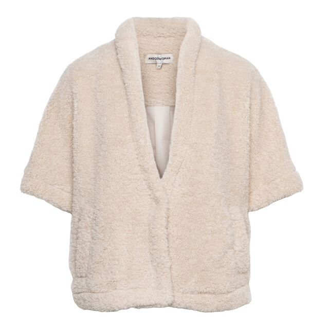 &Co Woman Gilet carly &Co woman gilet  carly beige large