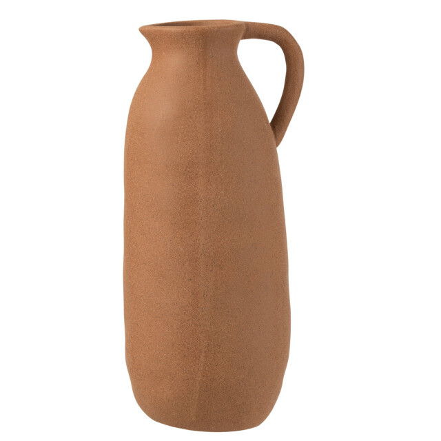 J-Line Vase jug ceramic brown large 22670 large