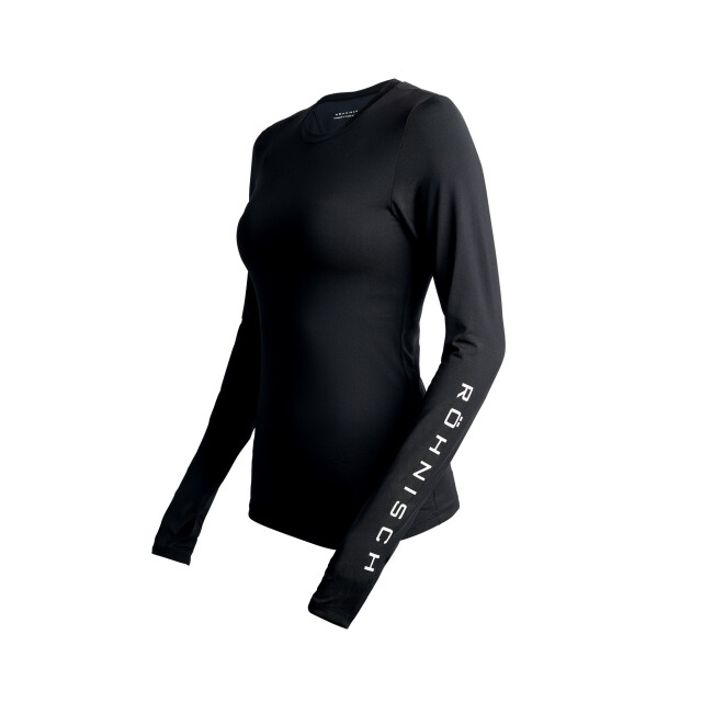 Röhnisch team logo long sleeve training t-shirt lange mouw dames - 069839_990-M large