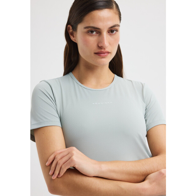 Röhnisch jacquard ss top training t-shirt lange mouw dames - 069842_900-M large