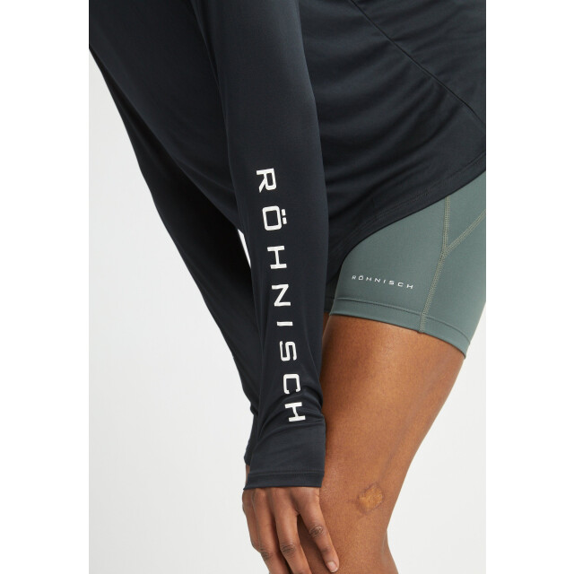 Röhnisch team logo long sleeve training t-shirt lange mouw dames - 069839_990-M large