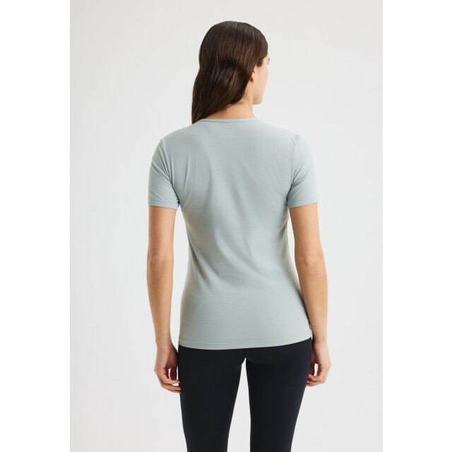 Röhnisch jacquard ss top training t-shirt lange mouw dames - 069842_900-M large
