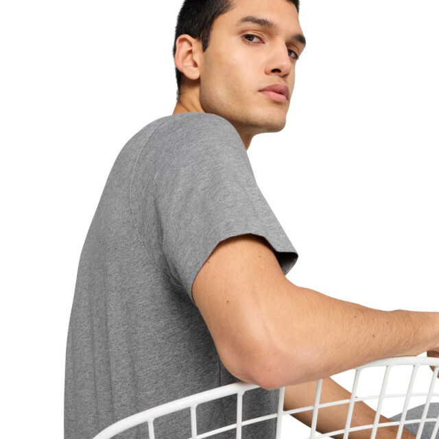 Puma Heren ess no.1 logo t-shirt UTPP4923_greysilver large