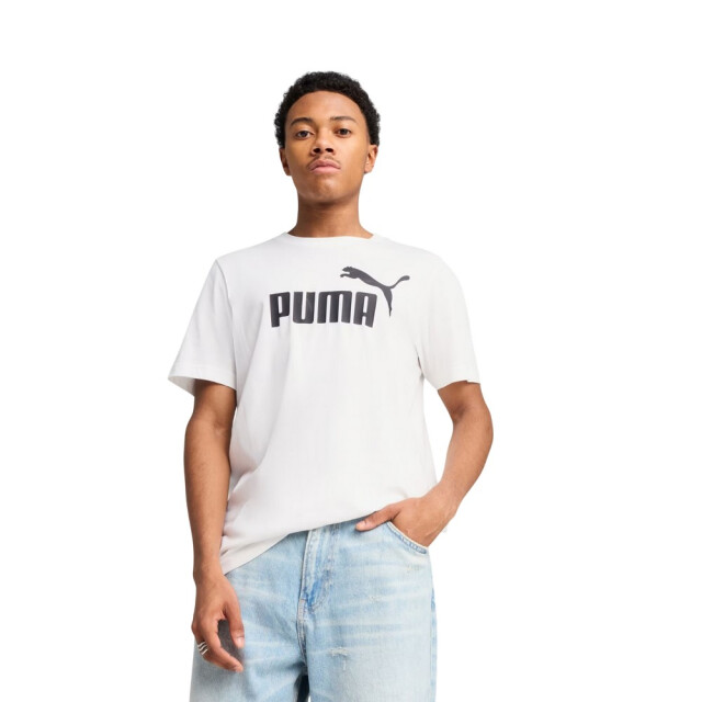 Puma Heren ess no.1 logo t-shirt UTPP4923_white large