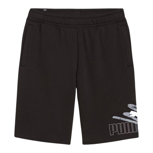 Puma Heren ess+ grafisch logo shorts UTPP5151_black large