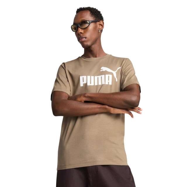 Puma Heren ess no.1 logo t-shirt UTPP4923_lightbrown large