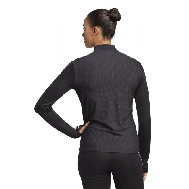 Adidas Dames tiro 23 league quarter zip sweatshirt UTPP4351_black large