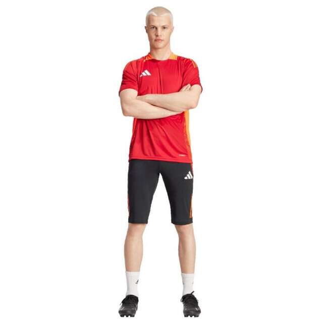 Adidas Heren tiro 24 wedstrijdshort halflang UTPP4404_blackred large