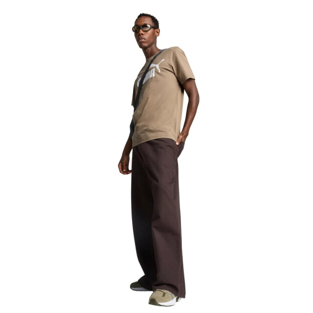 Puma Heren ess no.1 logo t-shirt UTPP4923_lightbrown large