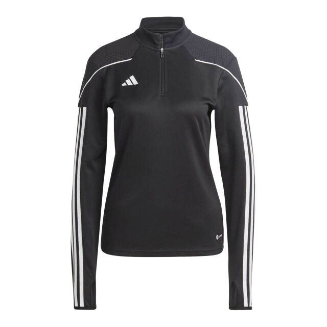 Adidas Dames tiro 23 league quarter zip sweatshirt UTPP4351_black large