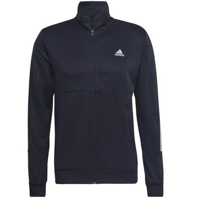 Adidas Heren essentials groot logo trainingspak UTPP4600_navyblue large