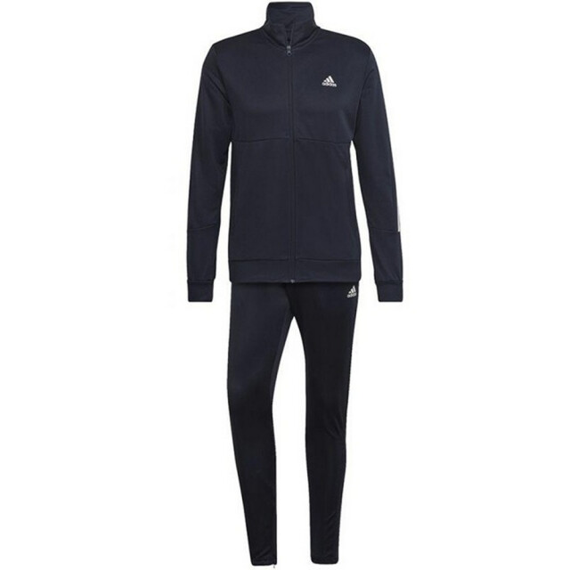 Adidas Heren essentials groot logo trainingspak UTPP4600_navyblue large