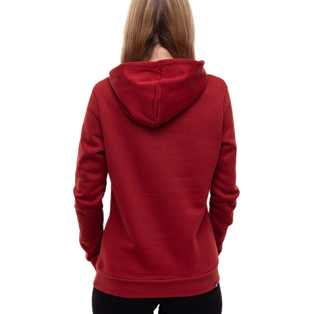 Puma Dames ess+ lab logo fleece hoodie UTPP4157_red large