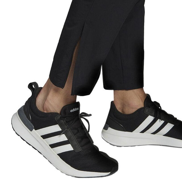 Adidas Heren essentials woven cargo joggingbroek met klein logo UTPP3582_black large