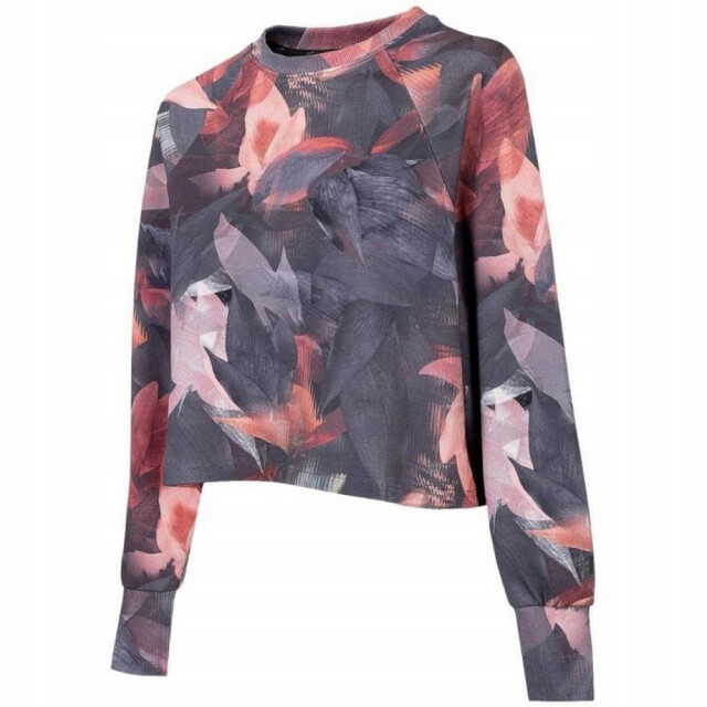 4F Dames h4z22 sweatshirt met all-over print UTPP3983_multicoloured large