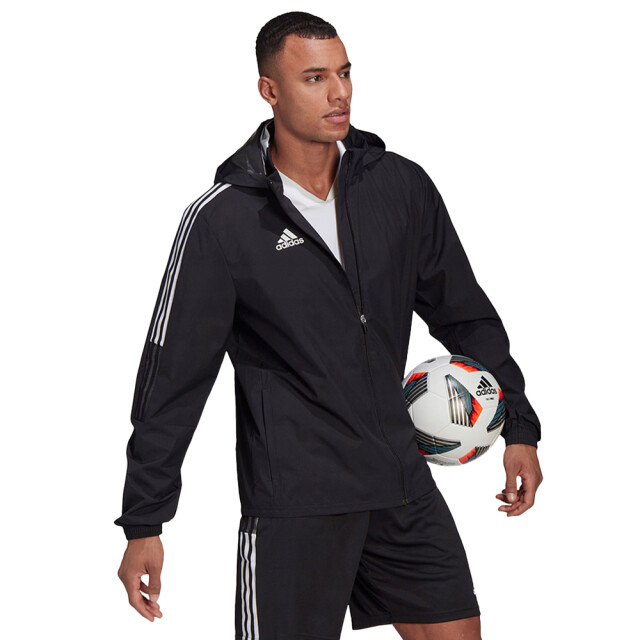Adidas Heren tiro 21 allweather track jacket UTPP1979_black large