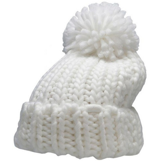 4F Dames pom pom muts UTPP1494_white large