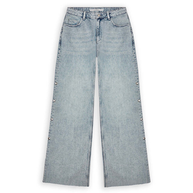 Homage to Denim Homage mid waist wide leg jeans h big studs 9608829862216 large