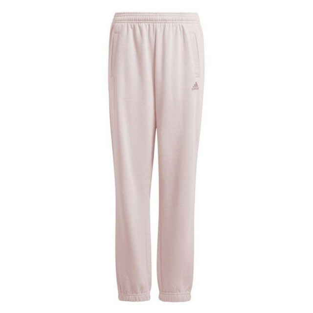 Adidas Kinder/kids essentials feelcozy fleece klein joggingbroekje met logo UTPP3564_pink large