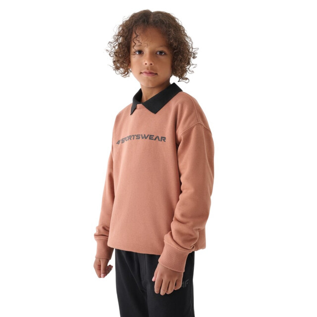 4F Jongens m1224 pullover sweatshirt UTPP1279_brown large