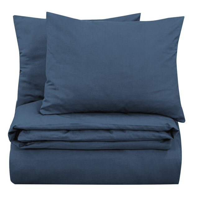 DoubleDry Dekbedovertrek 100% natuurlijk katoen 140x200/220 cm eenpersoons - 3013216 large