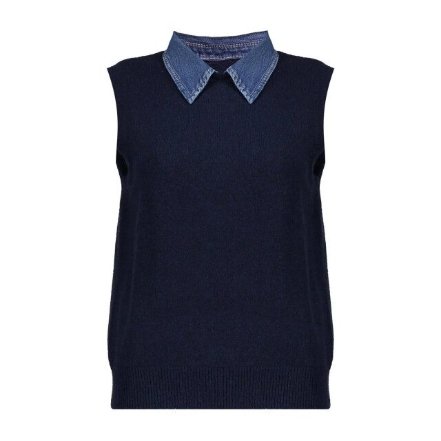 Geisha 54509-10 675 spencer denim collar navy + denim collar 54509-10 675 large