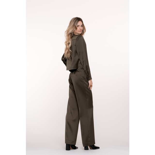 Geisha 51612-21 570 pants shiny moss green 51612-21 570 large