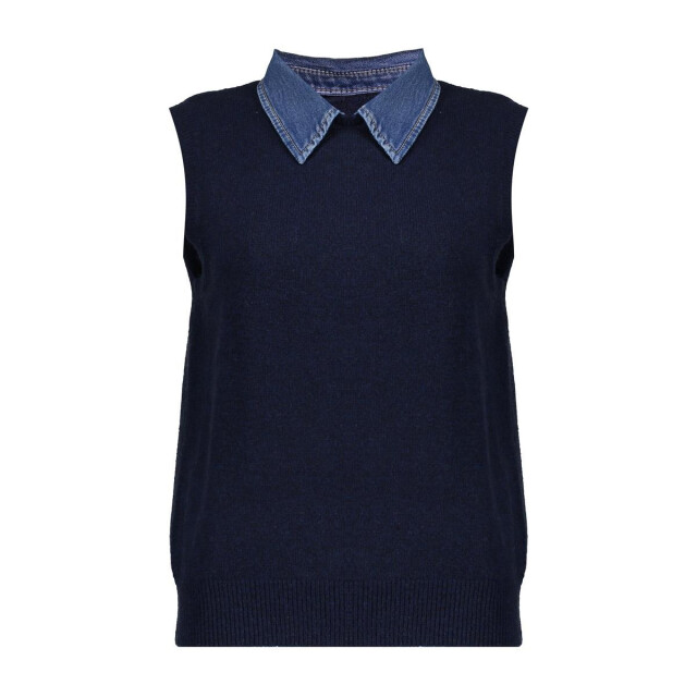Geisha 54509-10 675 spencer denim collar navy + denim collar 54509-10 675 large
