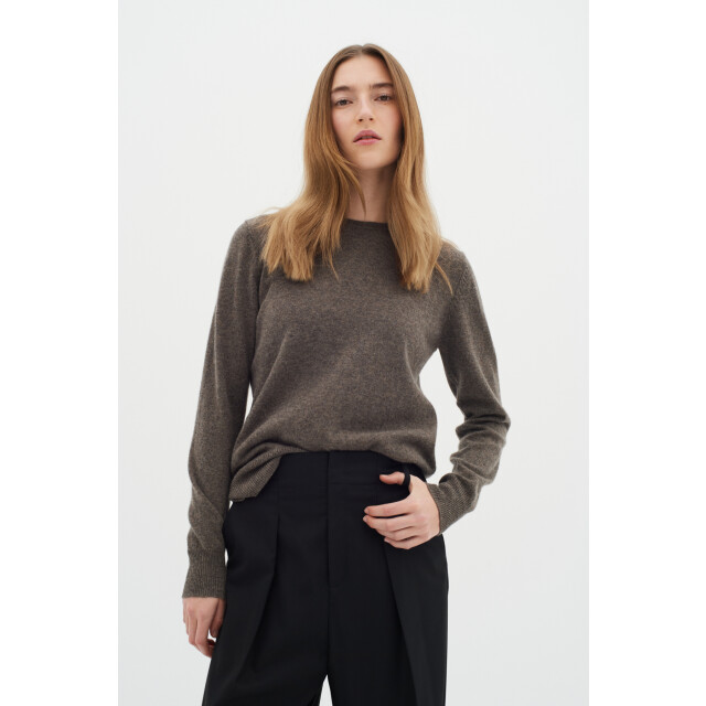 InWear Iw lukka crew-neck pullover brown IW Lukka Crew-neck Pullover Brown/300872 Brown Melange large