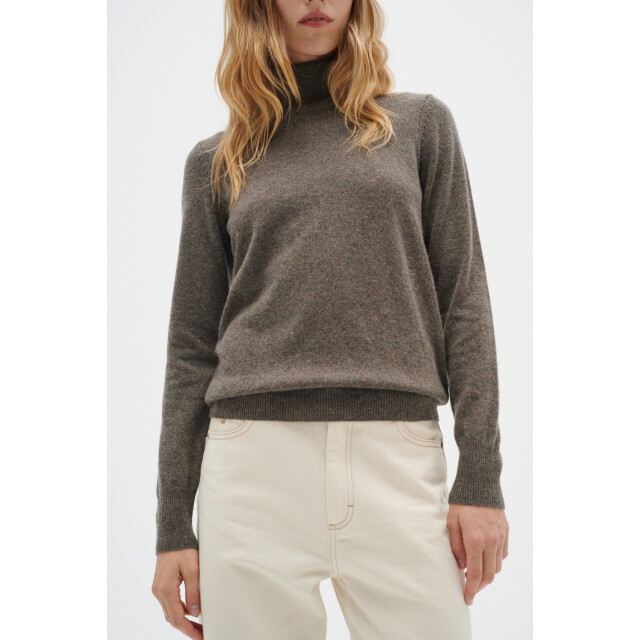 InWear Iw lukka rollneck pullover brown IW Lukka Rollneck Pullover Brown/300872 Brown Melange large
