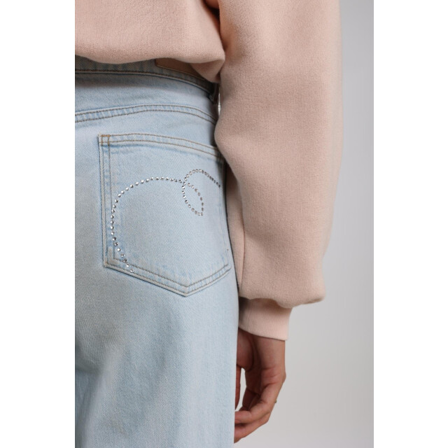 Nukus Nkf09053 24 abby pants denim strass bleached denim NKF09053  24 large