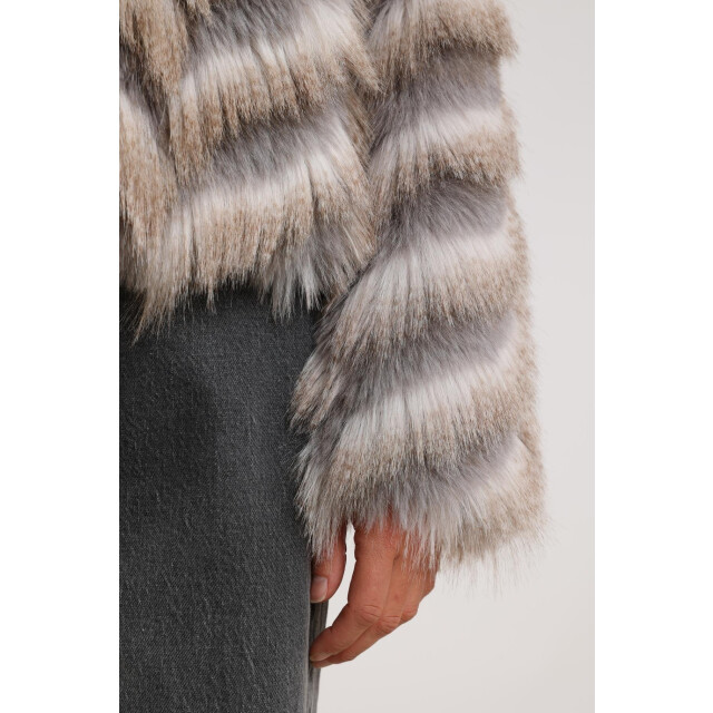Nukus Nkf13089 309 lori jacket zigzag offwhite/grey NKF13089  309 large